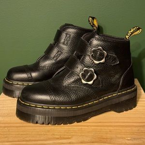 Dr. Marten’s Devon Flower Platform Ankle Boot